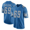 Punc D.Lions #69 Tate Ratledge Player Blue Home Game Stitched Jerseys