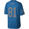 Punc D.Lions #81 Richard Lane Mitchell & Ness Blue Legacy Replica Jersey Stitched Puhic
