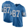 Punc D.Lions #87 Sam LaPorta Player Blue Vapor Untouchable Throwback Game Stitched Jerseys