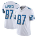 Punc D.Lions #87 Sam LaPorta Player White Limited Vapor Untouchable Home Game Stitched Jerseys
