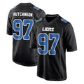 Punc D.Lions #97 Aidan Hutchinson Player Black Fashion Home Game Stitched Jerseys