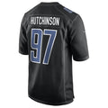 Punc D.Lions #97 Aidan Hutchinson Player Black Limited Fashion Stitched Jerseys