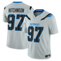 Punc D.Lions #97 Aidan Hutchinson Silver 2026 Rivalries Collection Limited Stitched Jerseys