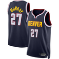 Punc D.Nuggets #27 Jamal Murray Navy Swingman Jerseys - Icon Edition