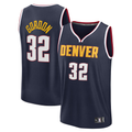 Punc D.Nuggets #32 Aaron Gordon Navy Fast Break Replica Jerseys - Icon Edition