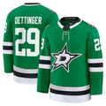Punc D.Stars #29 Jake Oettinger Kelly Green Home Premium Jerseys