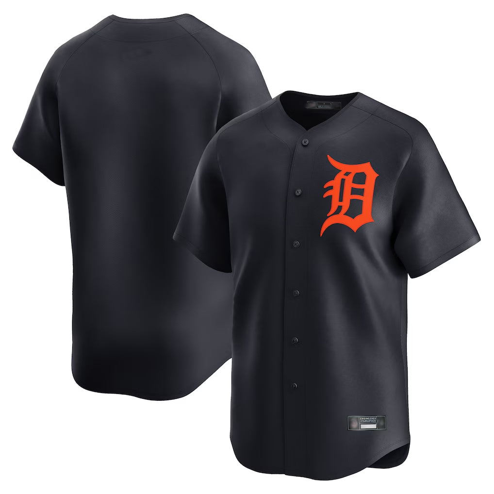 Punc D.Tigers Navy Home Limited Blank Player Stitched Jerseys