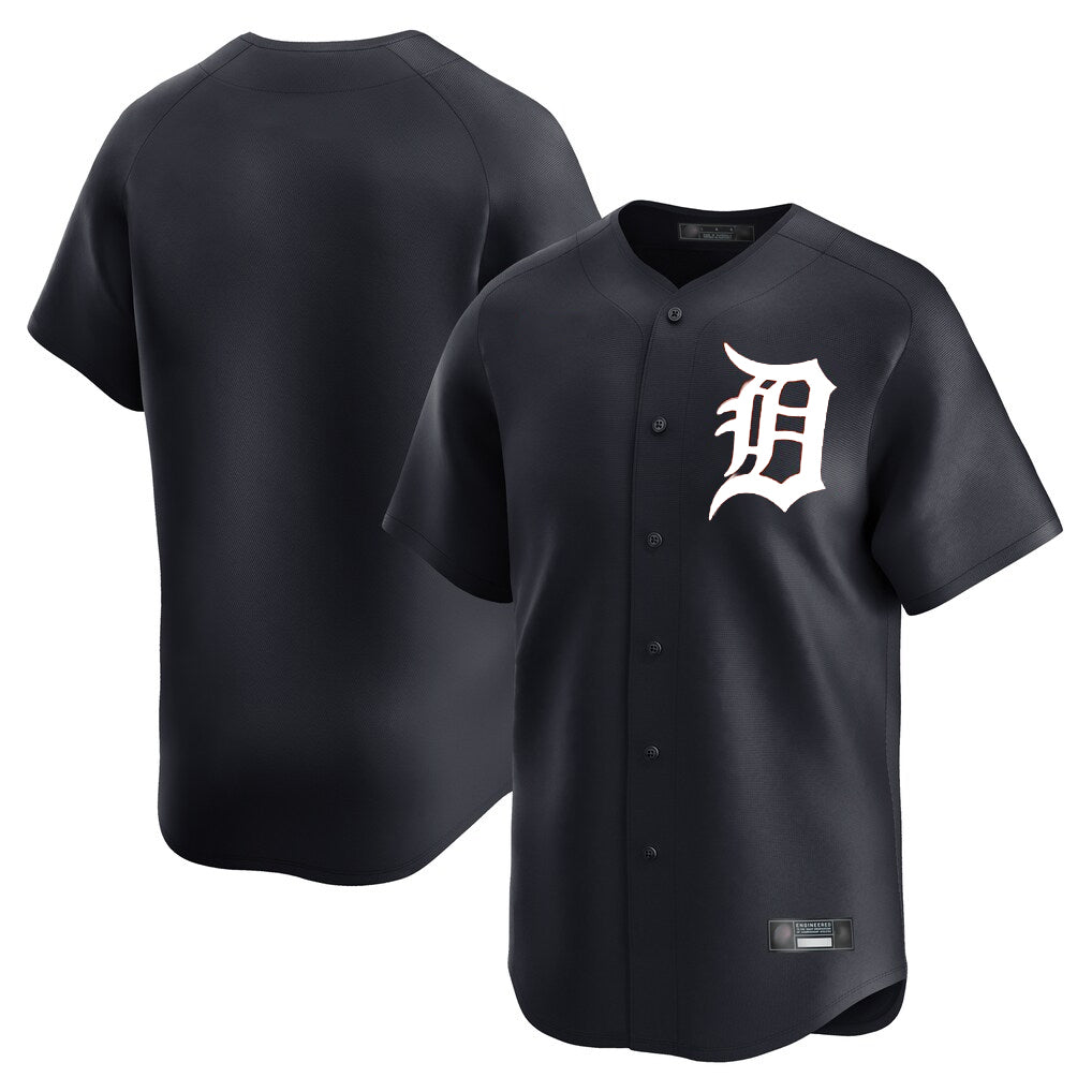 Punc D.Tigers Navy Limited Home Game Blank Player Stitched Jerseys