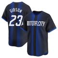 Punc D.Tigers #23 Kirk Gibson Player Navy City Connect Home Limited Stitched Jerseys