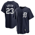 Punc D.Tigers #23 Kirk Gibson Player Navy Game Home Stitched Jerseys