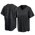 Punc D.Tigers #28 Javier B¨¢ez Player Black T-shirt Home Game Stitched Jerseys