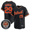 Punc D.Tigers #29 Tarik Skubal Player Black Limited Home Stitched Jerseys