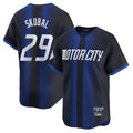 Punc D.Tigers #29 Tarik Skubal Player Navy City Connect Home Limited Stitched Jerseys