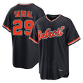 Punc D.Tigers #29 Tarik Skubal Player Navy Home Game Stitched Jerseys