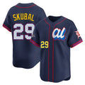 Punc D.Tigers #29 Tarik Skubal Player Navy Limited American League All-Star Edition Stitched Jerseys