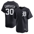 Punc D.Tigers #30 Kerry Carpenter Player Navy Home Limited Game Stitched Jerseys