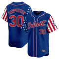 Punc D.Tigers #30 Kerry Carpenter Player Royal Independence Day Vapor Premier Limited Stitched Jerseys