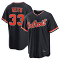 Punc D.Tigers #33 Colt Keith Player Navy Home Game Stitched Jerseys