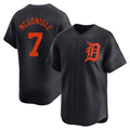 Punc D.Tigers #7 Kevin McGonigle Player Navy Home Limited Stitched Jerseys