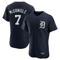 Punc D.Tigers #7 Kevin McGonigle Player Navy Limited Elite Home Stitched Jerseys