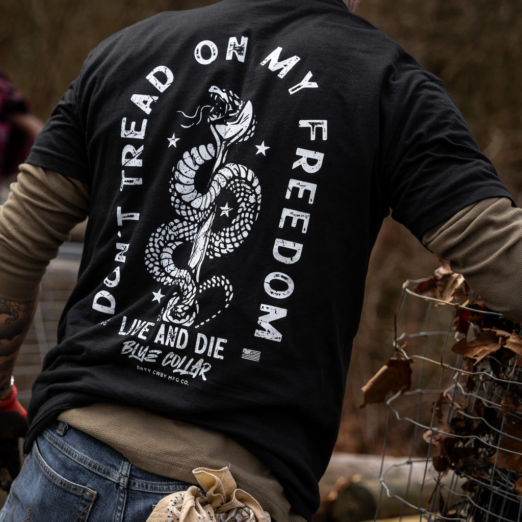 Crovyie cheap jerseys Ordering Don't Tread On My Freedom Men's T-Shirt