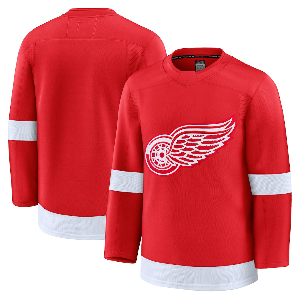 Punc D.Red wings Red Home Premium Jerseys