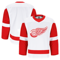 Punc D.Red wings White Away Authentic Pro Jerseys