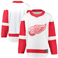 Punc D.Red wings White Breakaway Away Jerseys
