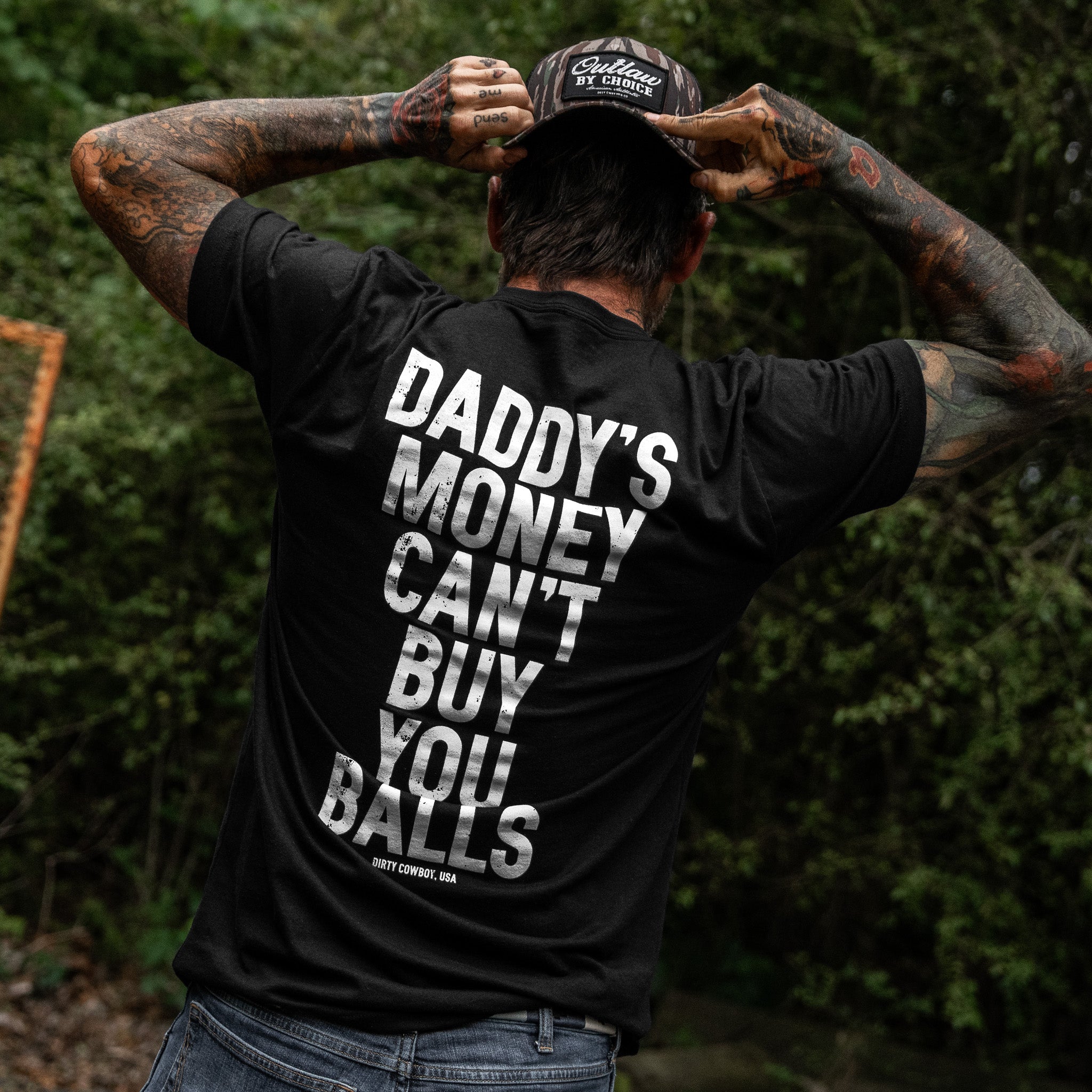 Crovyie cheap jerseys Ordering Daddy's Money Can't Buy You Balls Men's T-Shirt