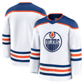 Punc E.Oilers White Away Premium Jerseys