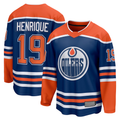 Punc E.Oilers #19 Adam Henrique Royal Home Breakaway Jerseys