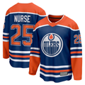 Punc E.Oilers #25 Darnell Nurse Royal Home Breakaway Player Jerseys