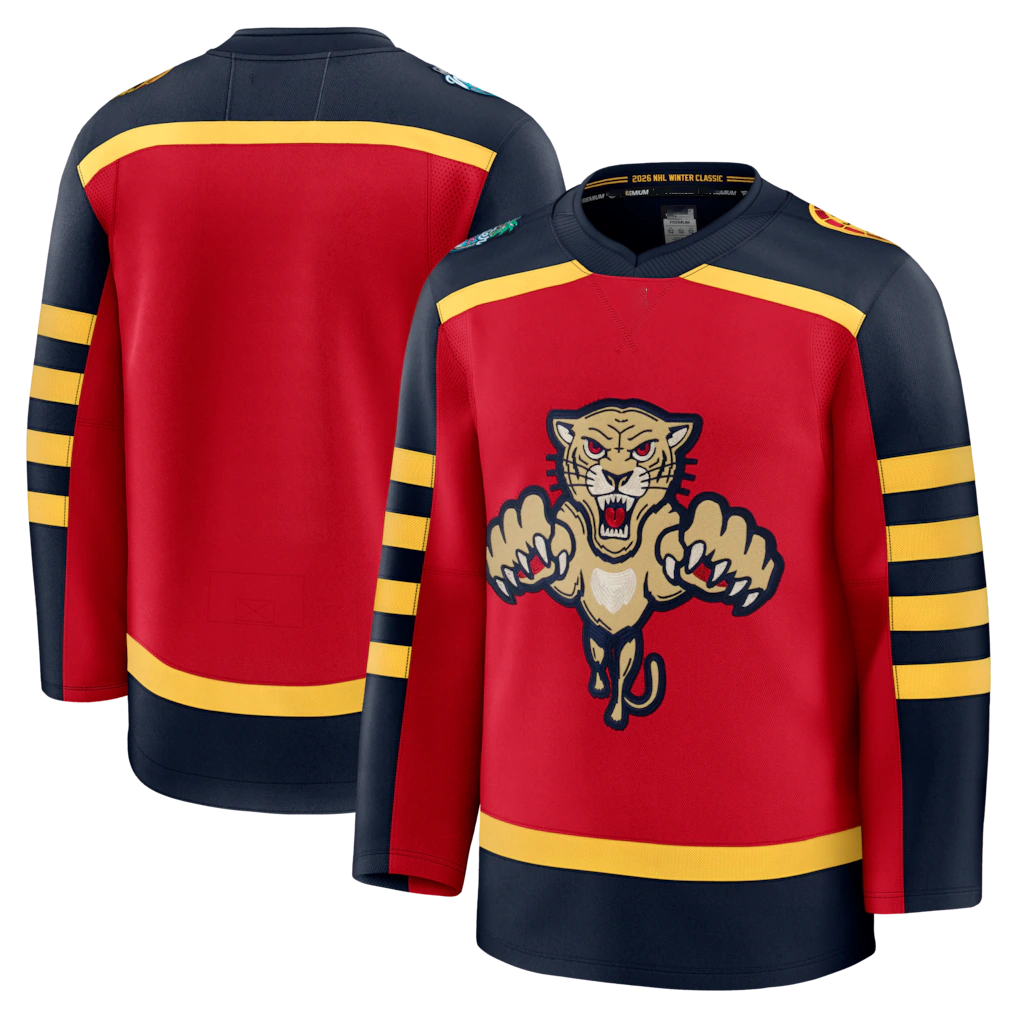 Punc F.Panthers Red 2026 Winter Classic Premium Jerseys