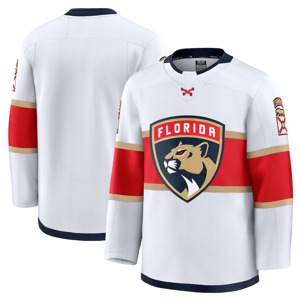 Punc F.Panthers White Away Premium Jerseys