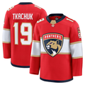 Punc F.Panthers #19 Matthew Tkachuk Red Home Premium Jerseys
