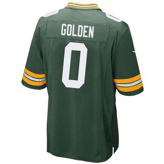 Punc GB.Packers #0 Matthew Golden Home Game Stitched Jerseys