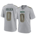 Punc GB.Packers #0 Matthew Golden Player Gray Atmosphere Fashion Home Game Stitched Jerseys