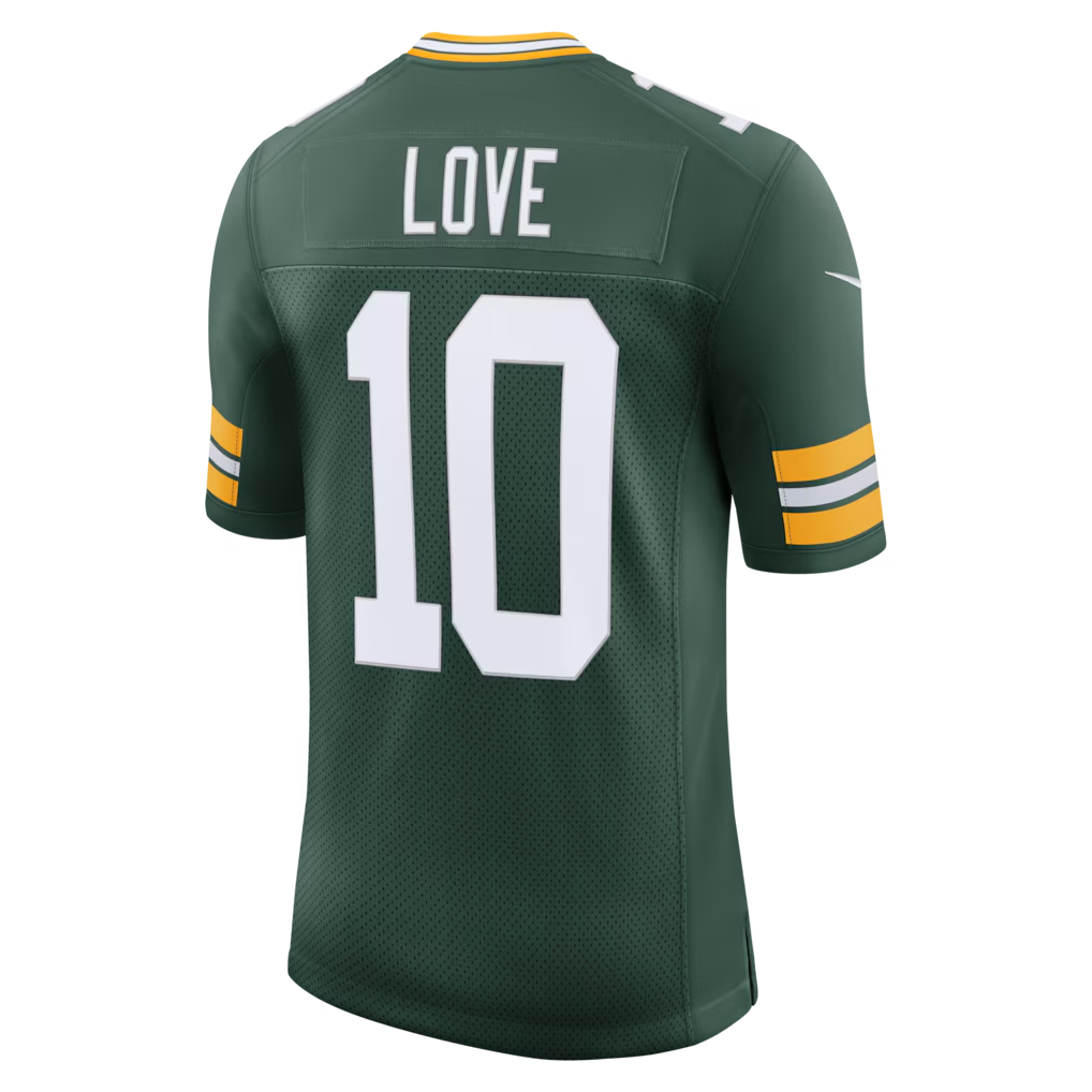 Punc GB.Packers #10 Jordan Love Green Vapor Untouchable Stitched Limited Jerseys