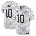 Punc GB.Packers #10 Jordan Love Player Arctic Camo Salute to Service Limited Stitched Jerseys