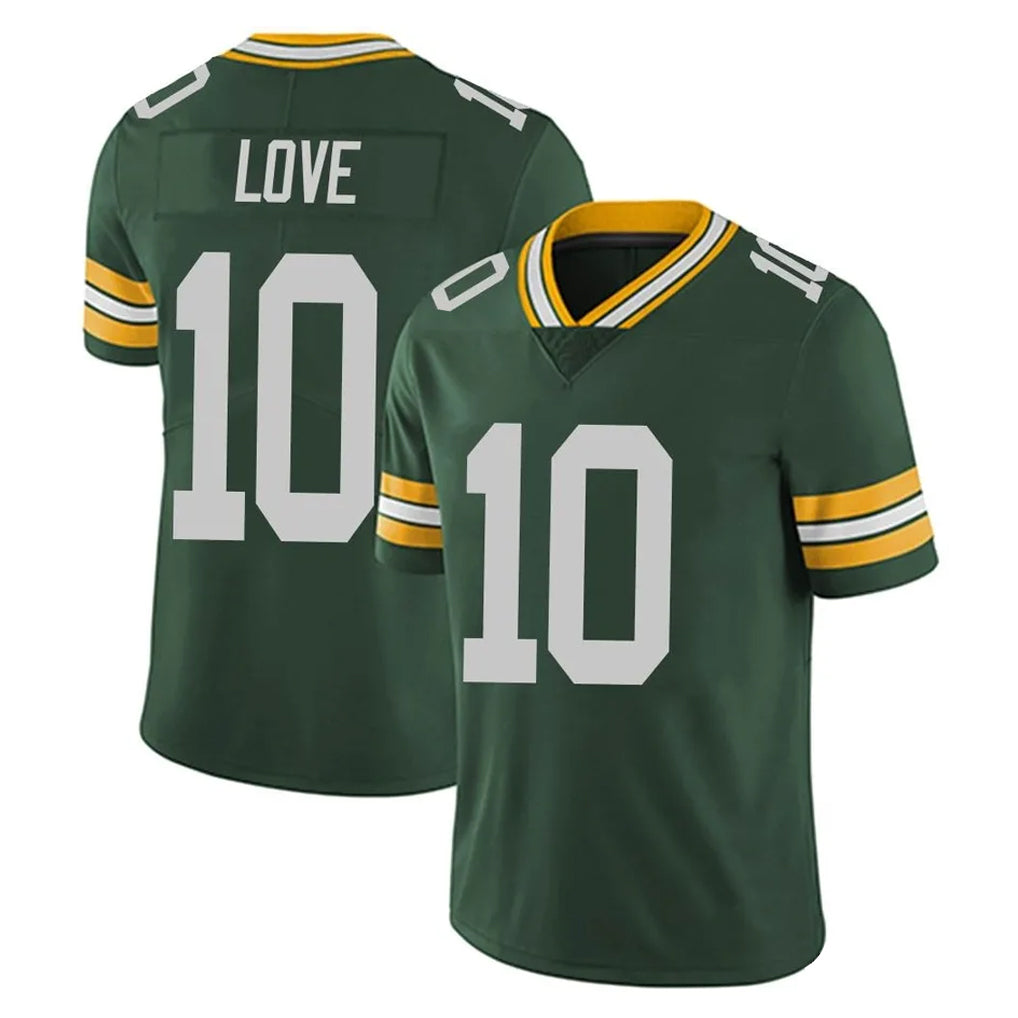 Punc GB.Packers #10 Jordan Love Player Green Vapor Untouchable Limited Home Game Stitched Jerseys