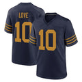 Punc GB.Packers #10 Jordan Love Player Navy The 1923 Classic Home Game Stitched Jerseys
