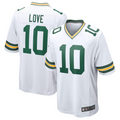 Punc GB.Packers #10 Jordan Love Player White Replica Game  Stitched Jerseys