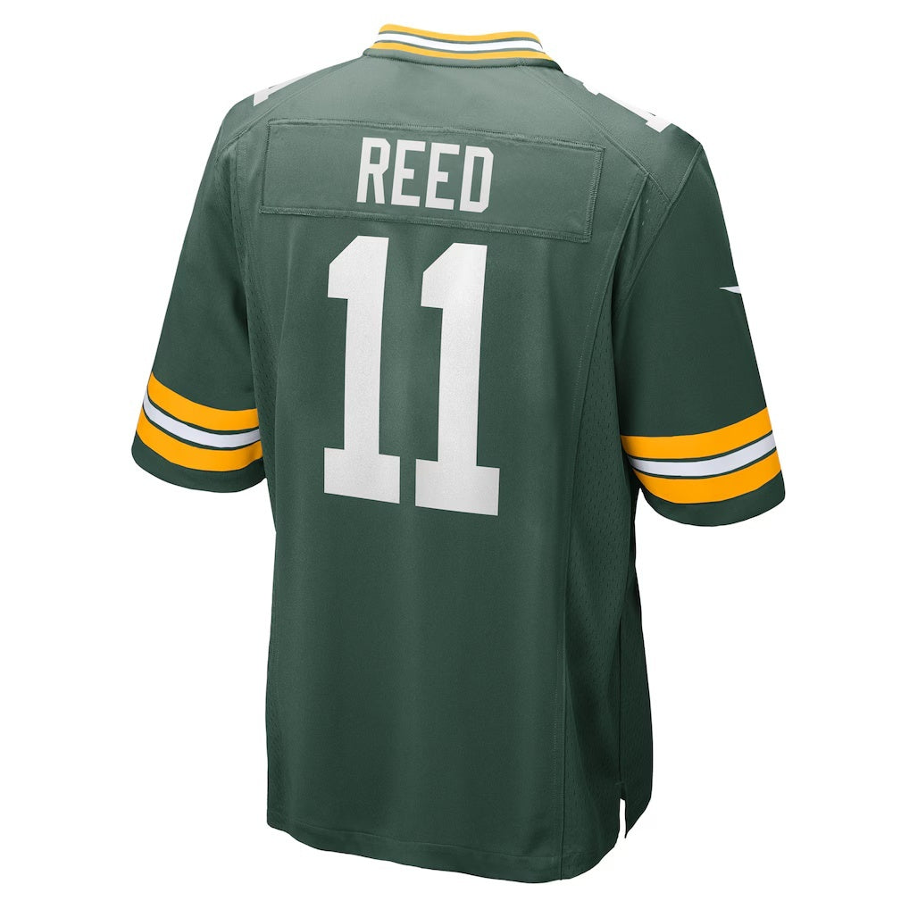 Punc GB.Packers #11 Jayden Reed Green Game Stitched Jerseys