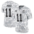 Punc GB.Packers #11 Jayden Reed Player Arctic Camo Salute To Service Limited Stitched Jerseys