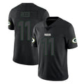 Punc GB.Packers #11 Jayden Reed Player Black Impact Limited Home Game Stitched Jerseys