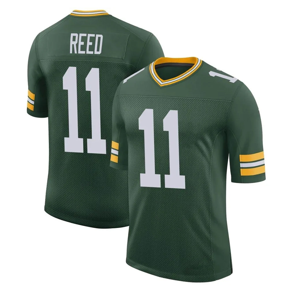 Punc GB.Packers #11 Jayden Reed Player Green Limited Classic Home Game Stitched Jerseys