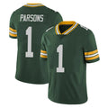 Punc GB.Packers #1 Micah Parsons Player Green Vapor Untouchable Limited Home Game Stitched Jerseys