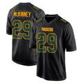 Punc GB.Packers #29 Xavier McKinney Player Black Fashion Home Game Stitched Jerseys