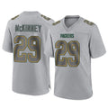 Punc GB.Packers #29 Xavier McKinney Player Gray Atmosphere Fashion Home Game Stitched Jerseys