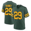 Punc GB.Packers #29 Xavier McKinney Player Green Alternate Home Game Stitched Jerseys